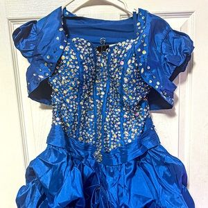 Royal blue dress size medium